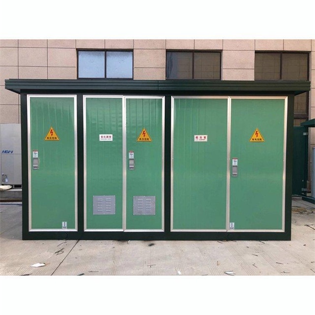 迭部1600KVA欧式箱式变压器